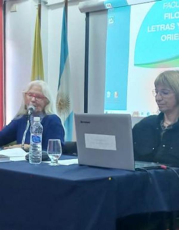 Prof. Andrea Tettamanti, Dra. María del Carmen Magaz, Prof. Jorgelina Girotti