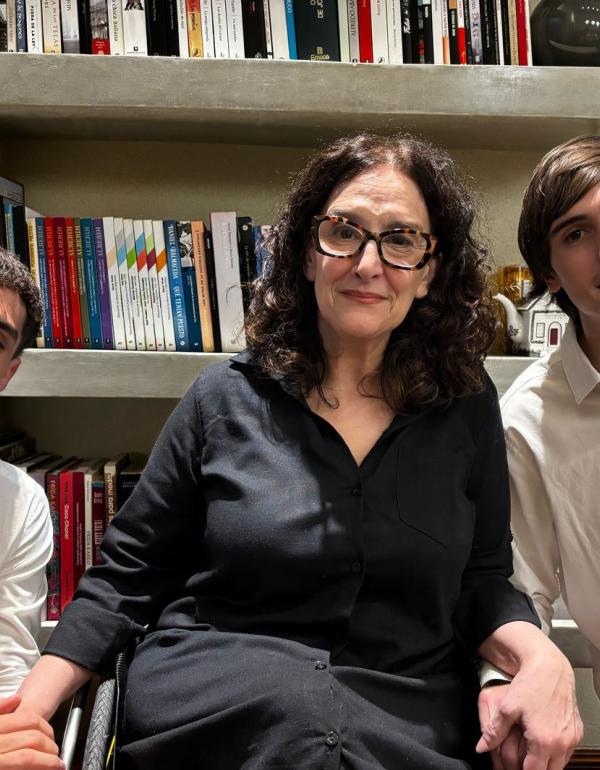 Valentín Fregoni, Gabriela Michetti y Tomás Somoza Nazar Anchorena