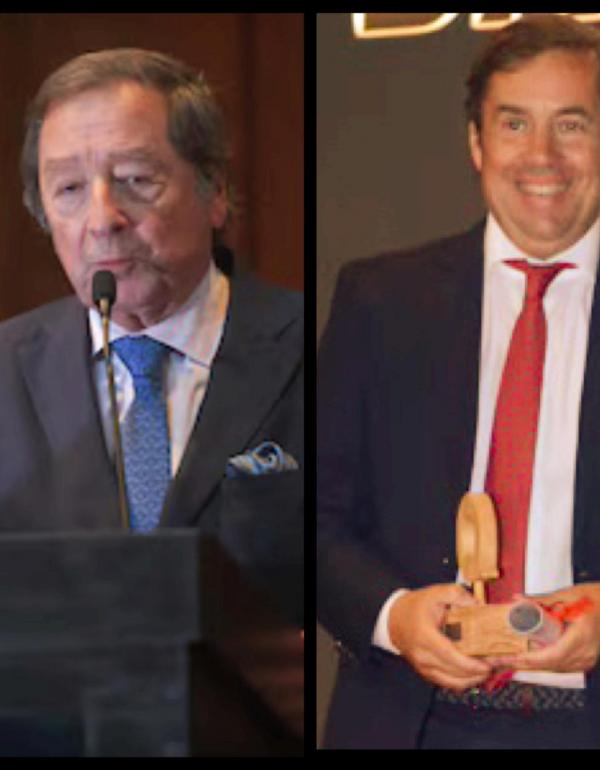 Guillermo J. Borda - Premio a la "Excelencia en Derecho Ciivil" y  Juan M. Álvarez Echagüé - Premio a la "Excelencia en Derecho Bancario y Financiero" 
