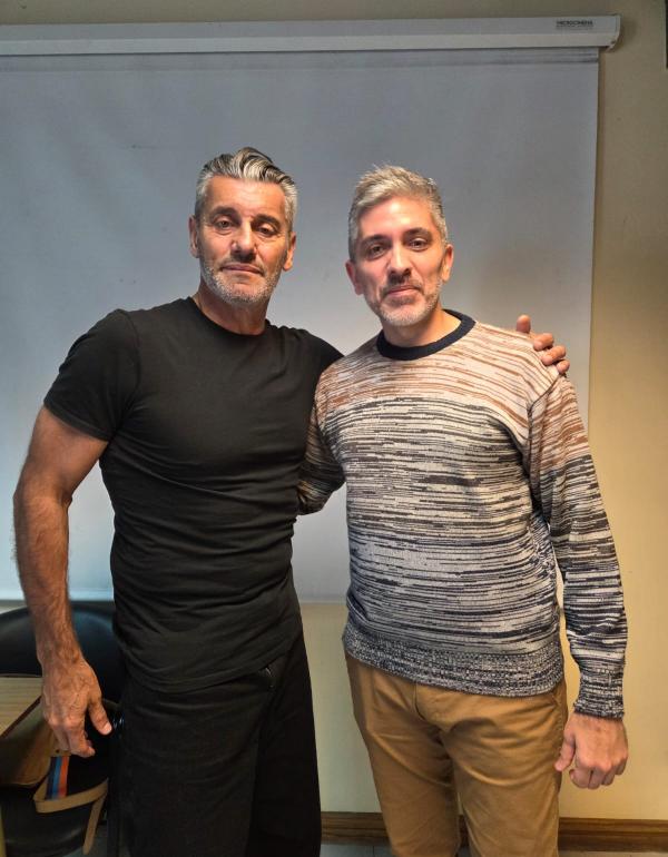 Sergio Goycoechea y Rodrigo Castro