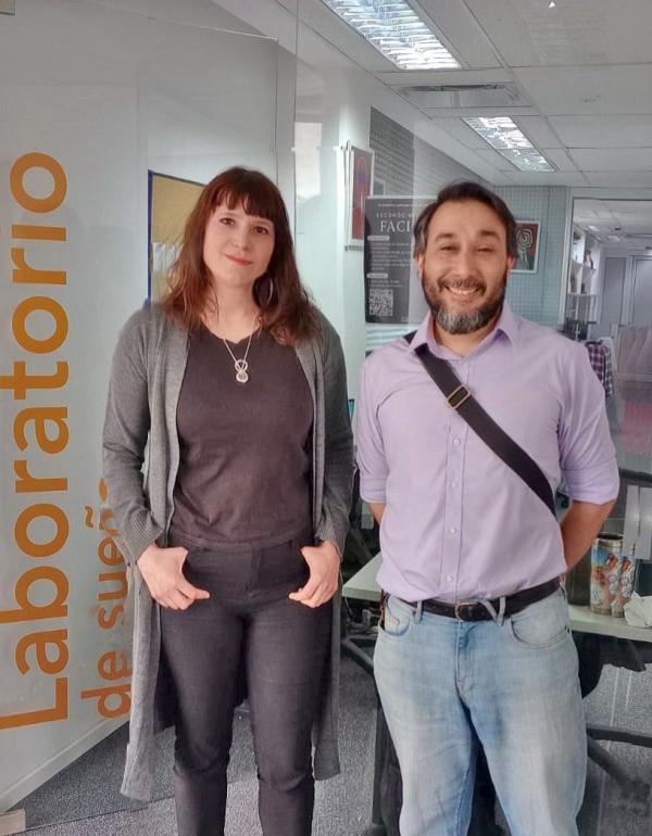 Dra. Cecilia Forcato y Dr. Mario Andreau