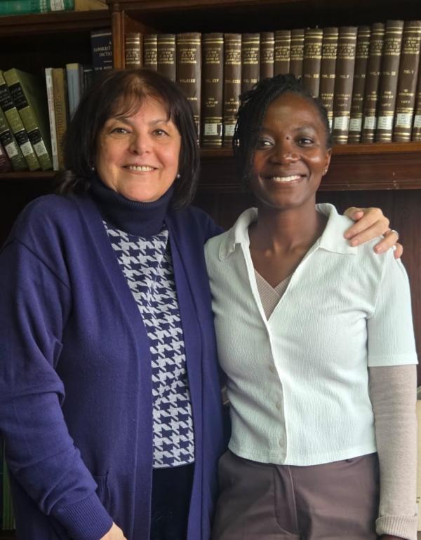 Dra. Andrea De Vita y Caroline Mokeira Manyonyi
