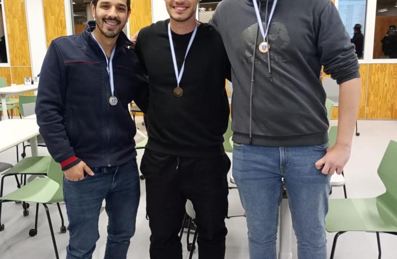 Luis Tavera, José Lavallol e Iván Fischman.