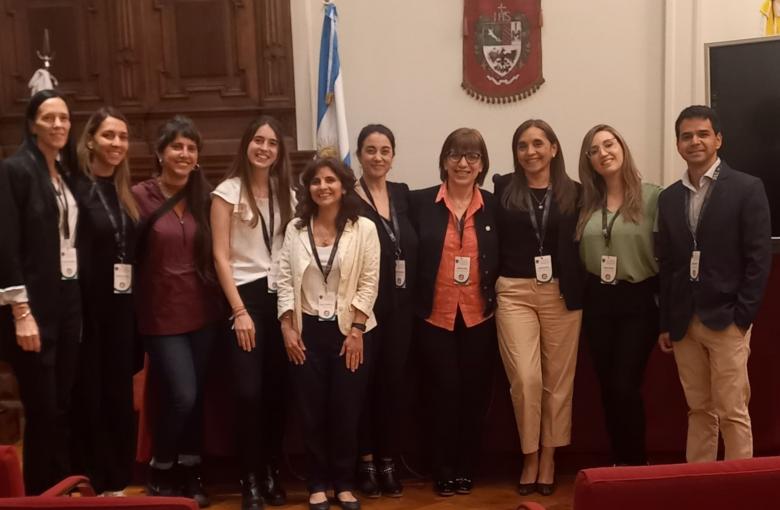 Ganadoras del Trabajo Final de Grado: Martina Villani, Maria Florencia Keller y Victoria Marcela Bringas.