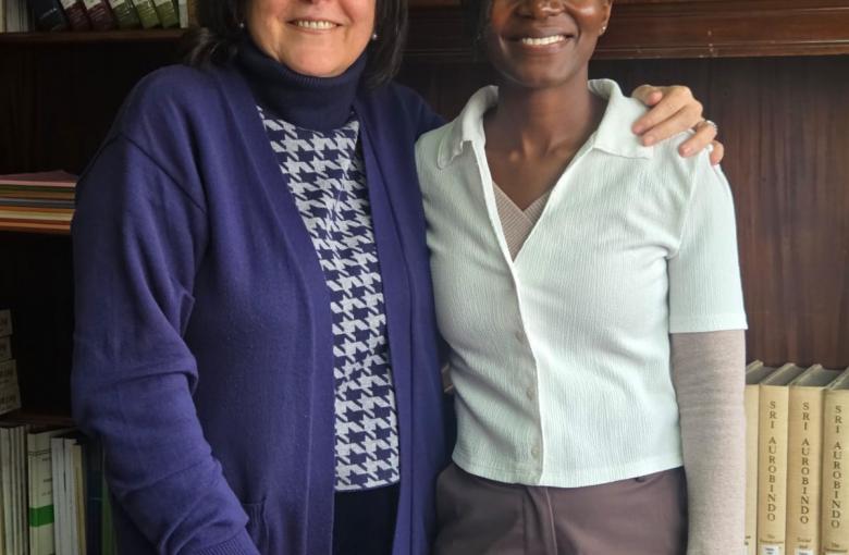 Dra. Andrea De Vita y Caroline Mokeira Manyonyi