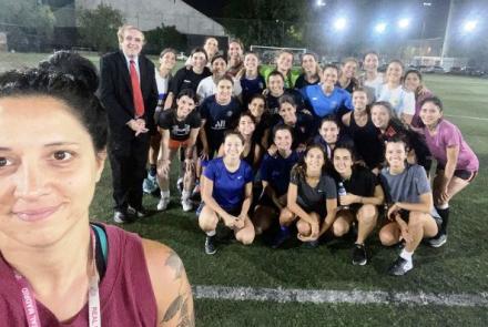 Primer entrenamiento 2023 de Fútbol Femenino