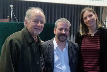 Dr. Bernardo Nante, Dr. Juan Bautista García Bazán y Mgtr. Verónica Parselis
