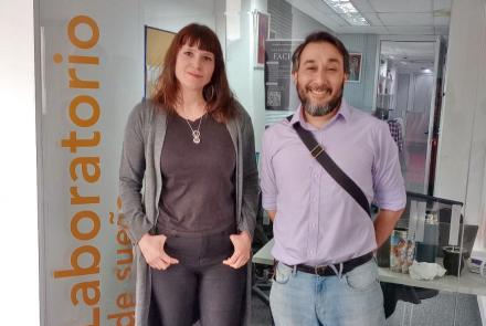 Dra. Cecilia Forcato y Dr. Mario Andreau