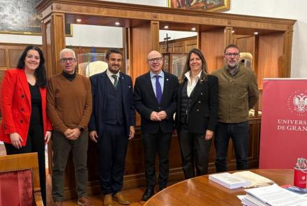 La Vicerrectora Académica, Romina Cavalli, y el Secretario de Ingreso y Vinculación Institucional, Pablo Hernández Molteni, realizaron una visita institucional a la Universidad de Granada (UGR) de España.
